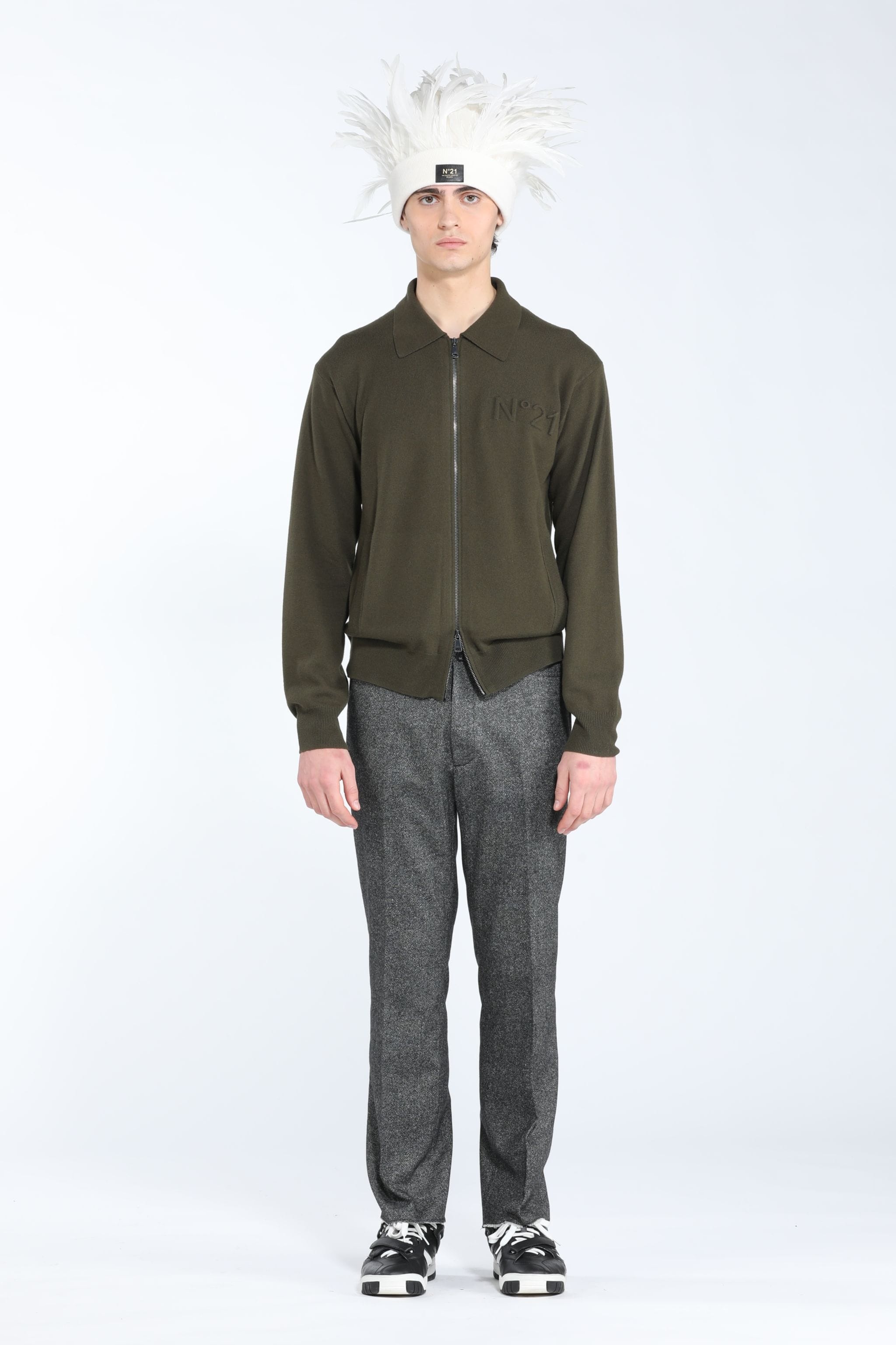 CROPPED STRAIGHT-LEG TROUSERS - 4