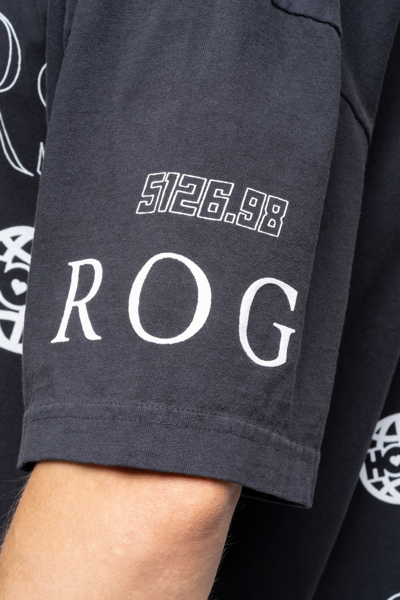 FIS6-RS Cotton Short Sleeve T-shirt Black 11