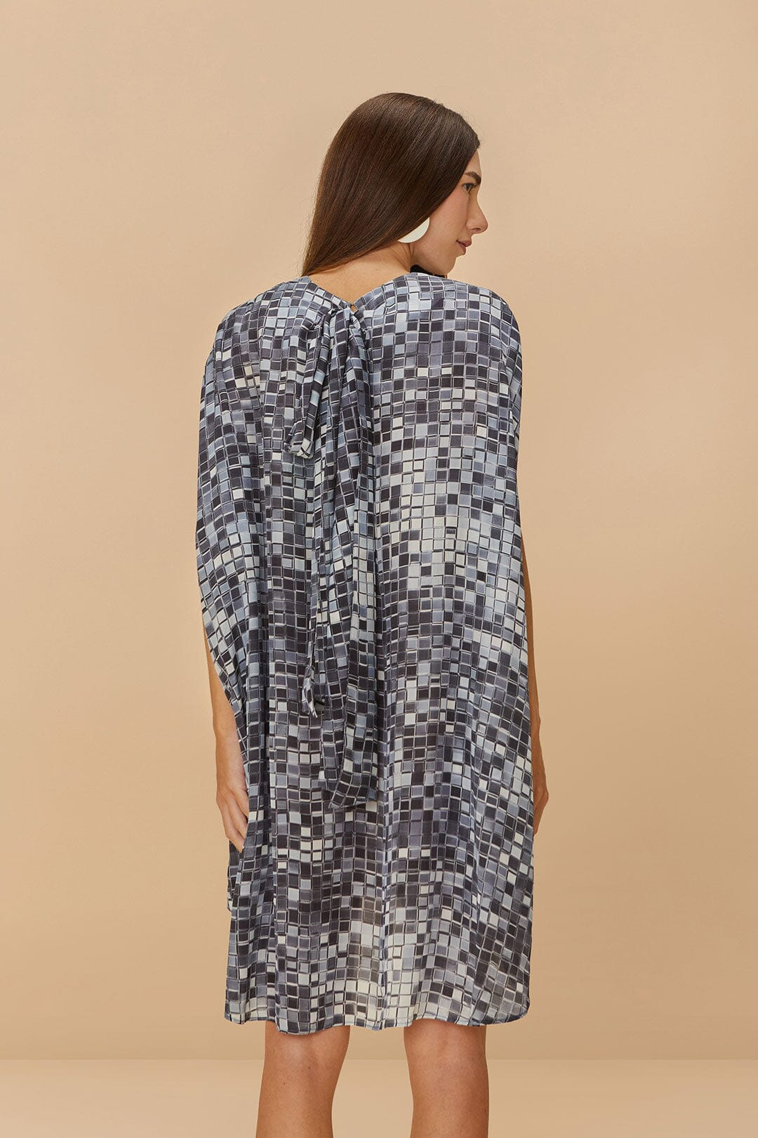 Disco Ball Sleeveless Midi Dress - 4