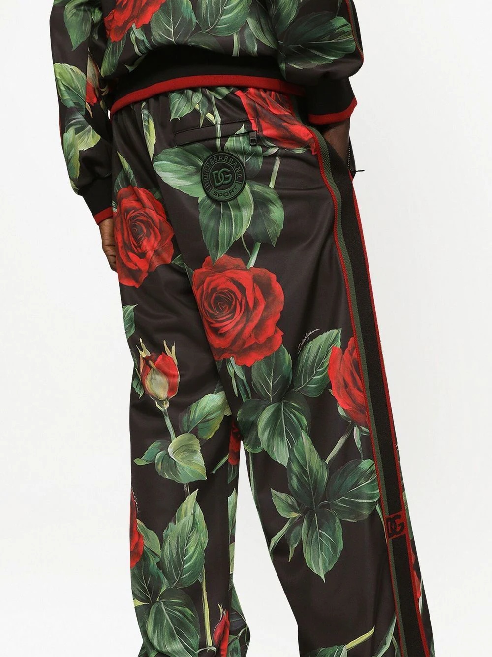 floral-print track trousers - 5