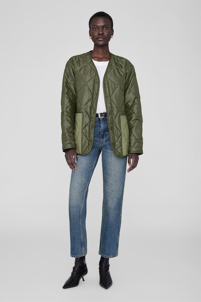 ANINE BING Andy Bomber - Military Green outlook
