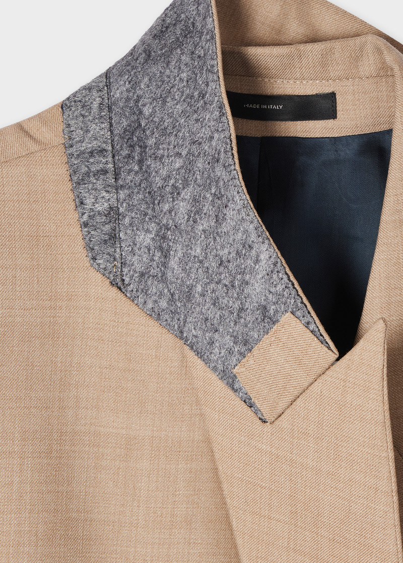 Paul Smith A Suit To Travel In - Women's Stone Slim-Fit Suit outlook