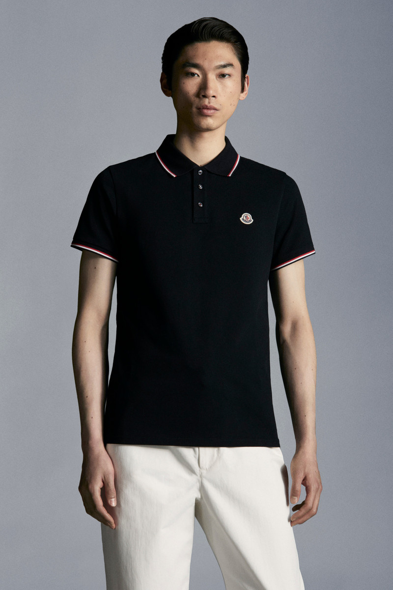 Moncler Logo Patch Polo Shirt outlook