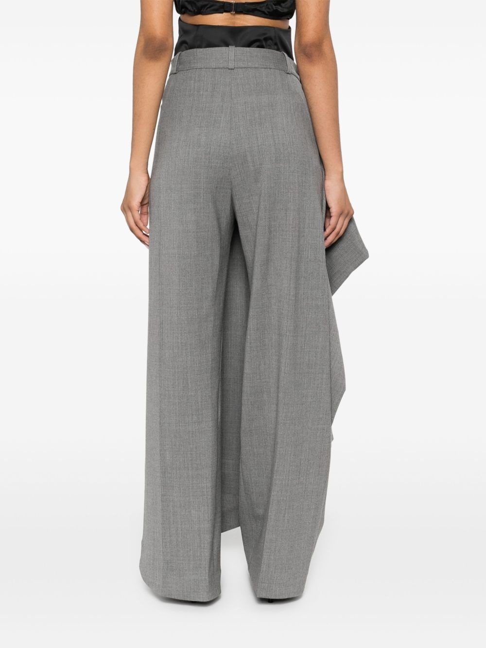 extended tailored trousers - 4