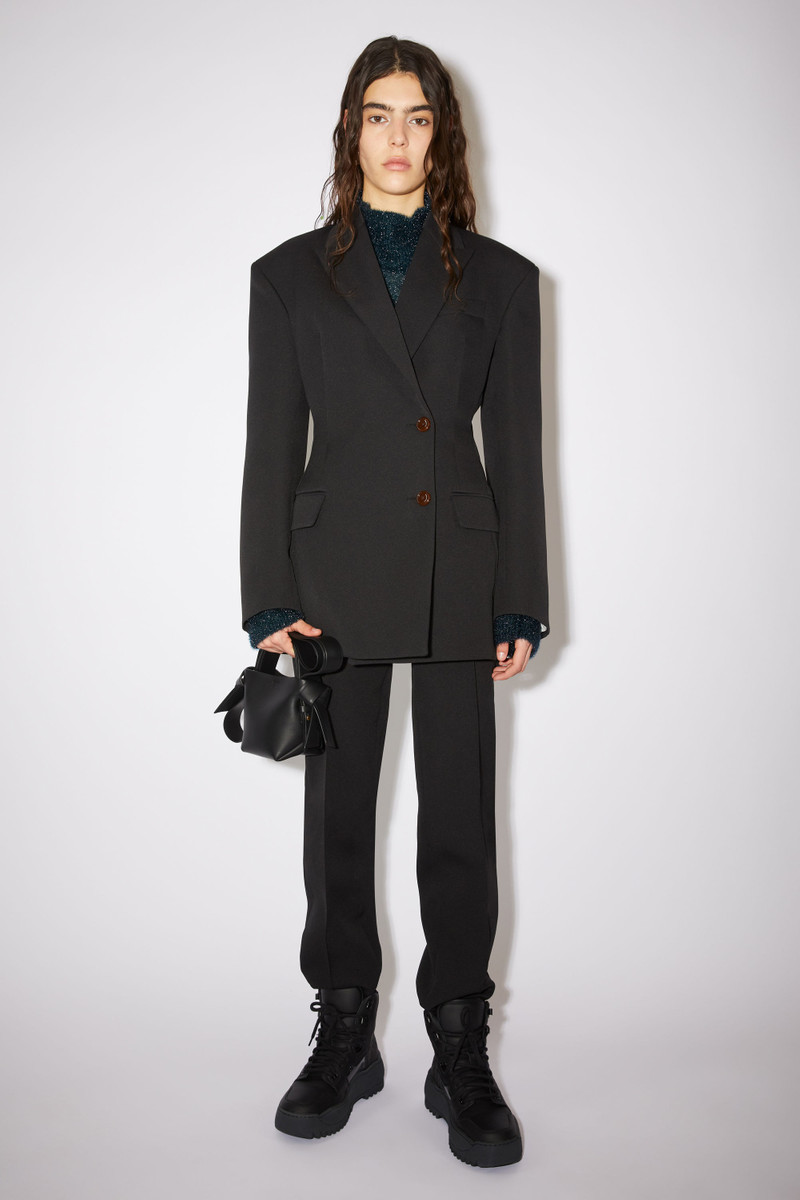 High top leather sneakers - Multi anthracite 2