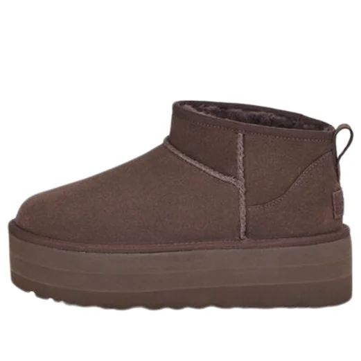 (WMNS) UGG Classic Ultra Mini Platform 'Chocolate' 1135092-BCDR - 1