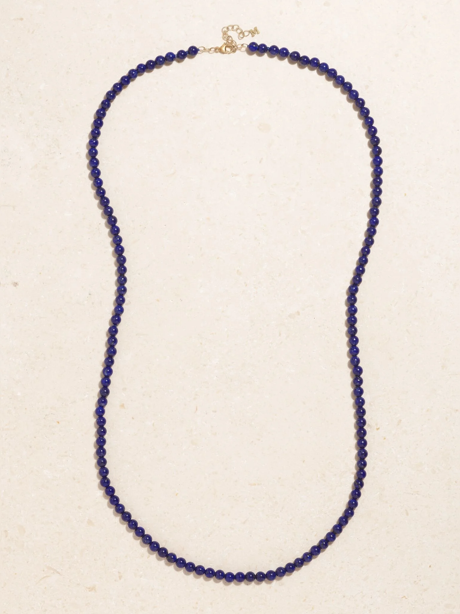 14-karat gold lapis lazuli necklace Gold - 1
