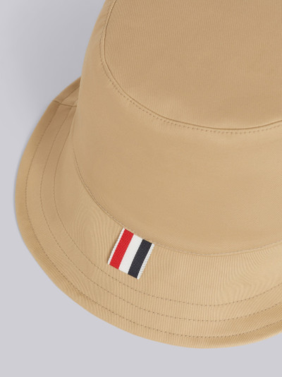 Thom Browne Khaki Cotton Mackintosh Classic Bucket Hat outlook