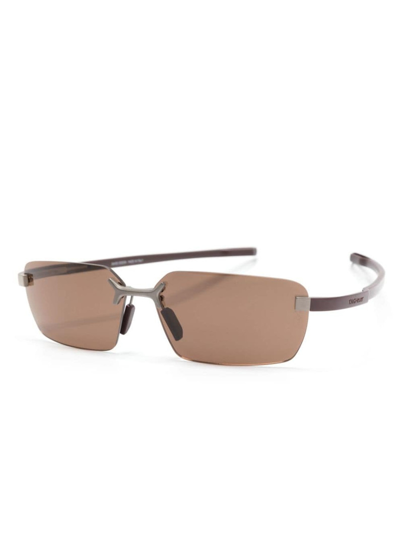 TAG Heuer Flex rectangle-frame sunglasses outlook