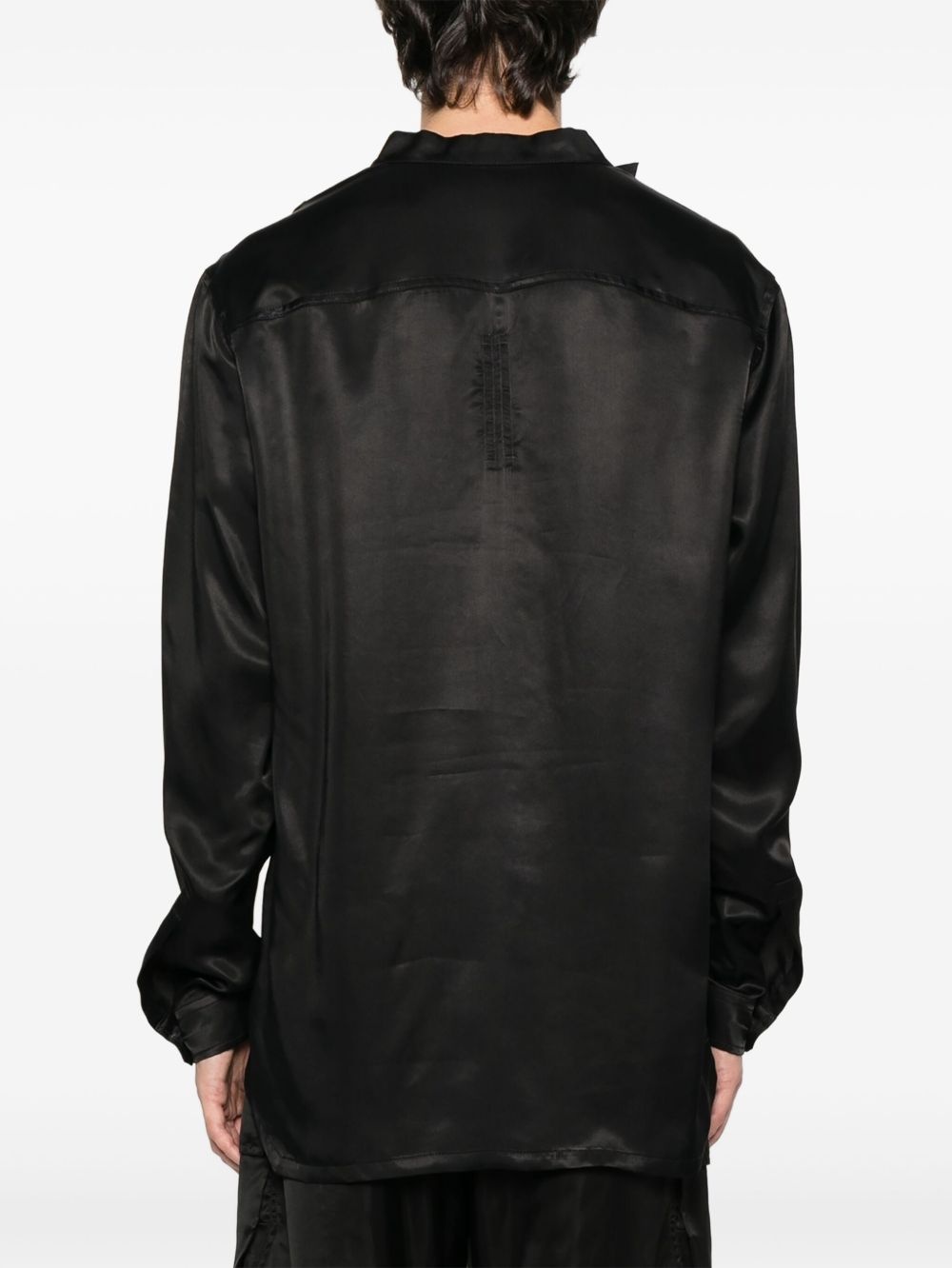 cowl-neck shirt - 4