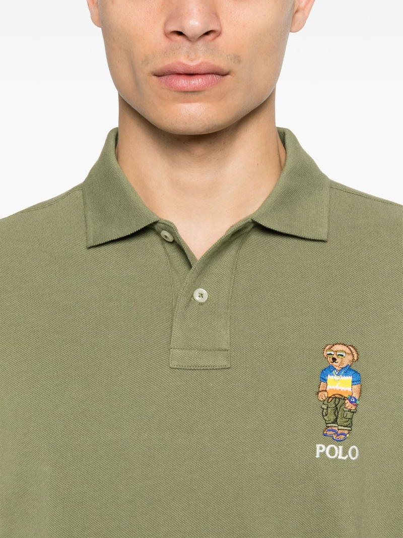 piqué-weave polo shirt 4