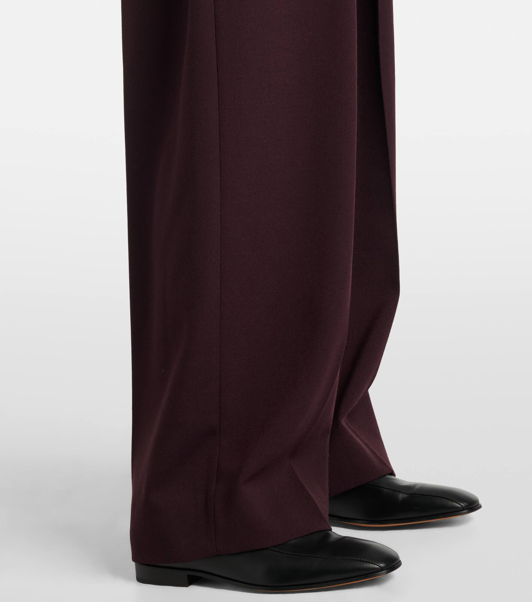 High-rise wide-leg pants - 5