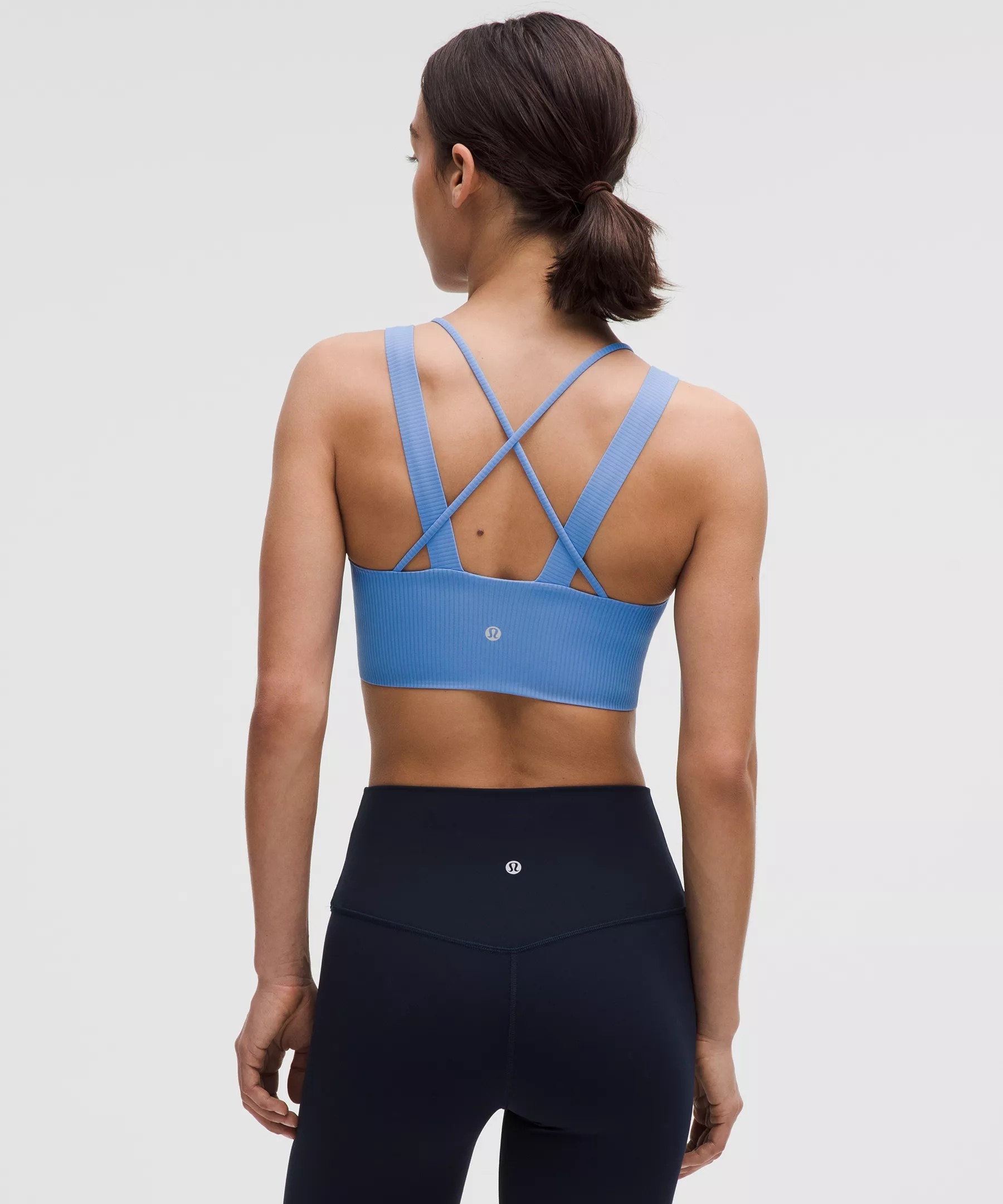 Like a Cloud Ribbed Longline Bra *Light Support, D/DD Cup - 2