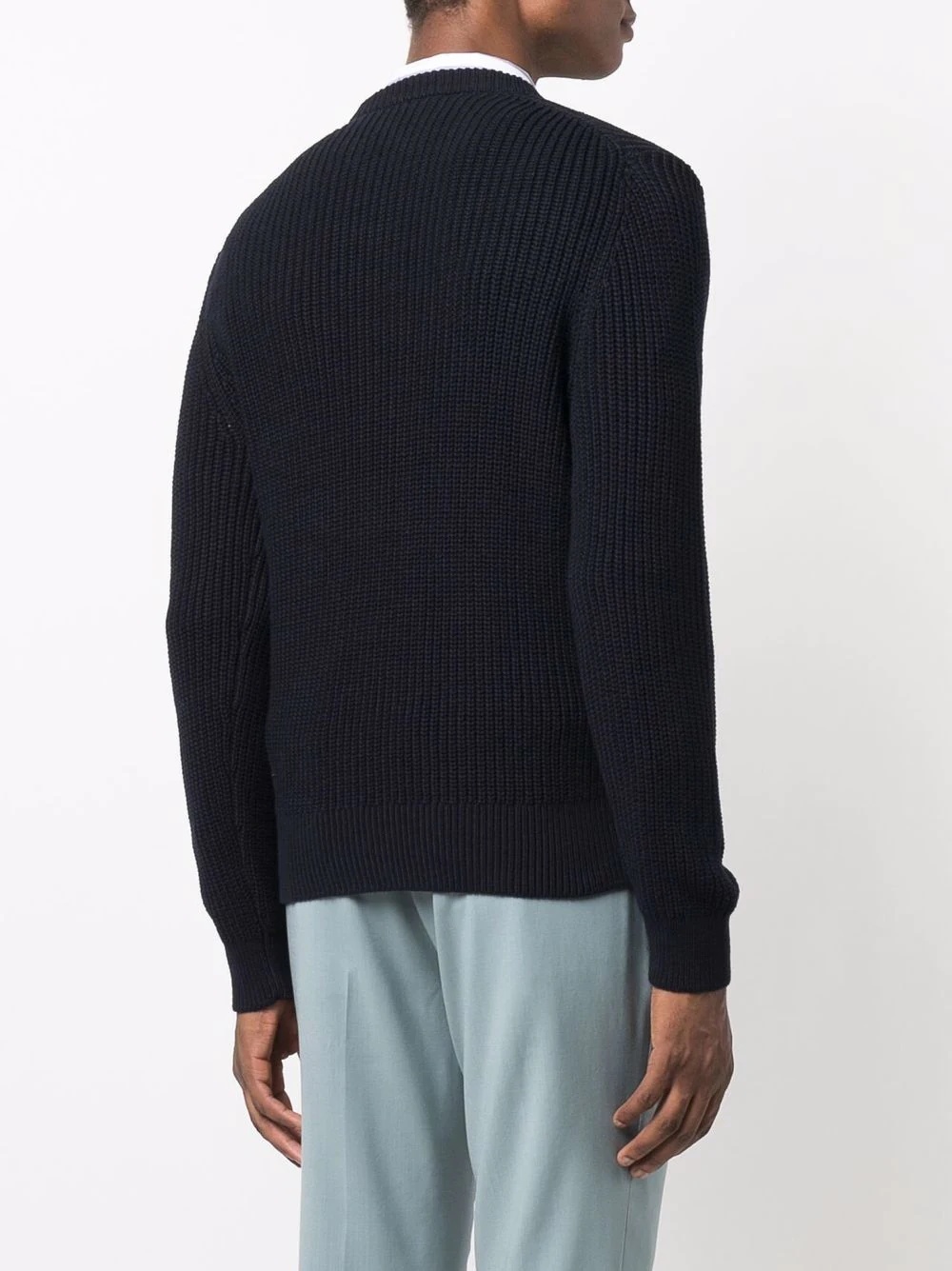 crewneck cashmere jumper - 4