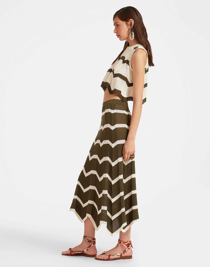Chevron Skirt 6