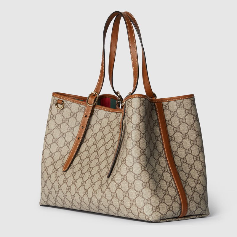 GUCCI GG Emblem medium tote bag outlook