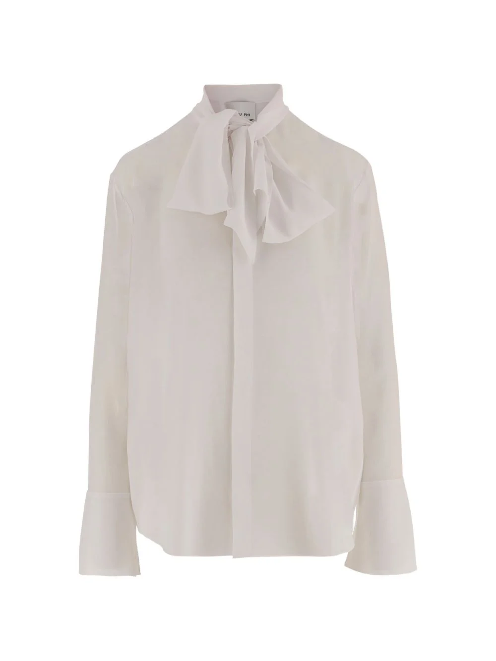 bow-detail shirt - 1