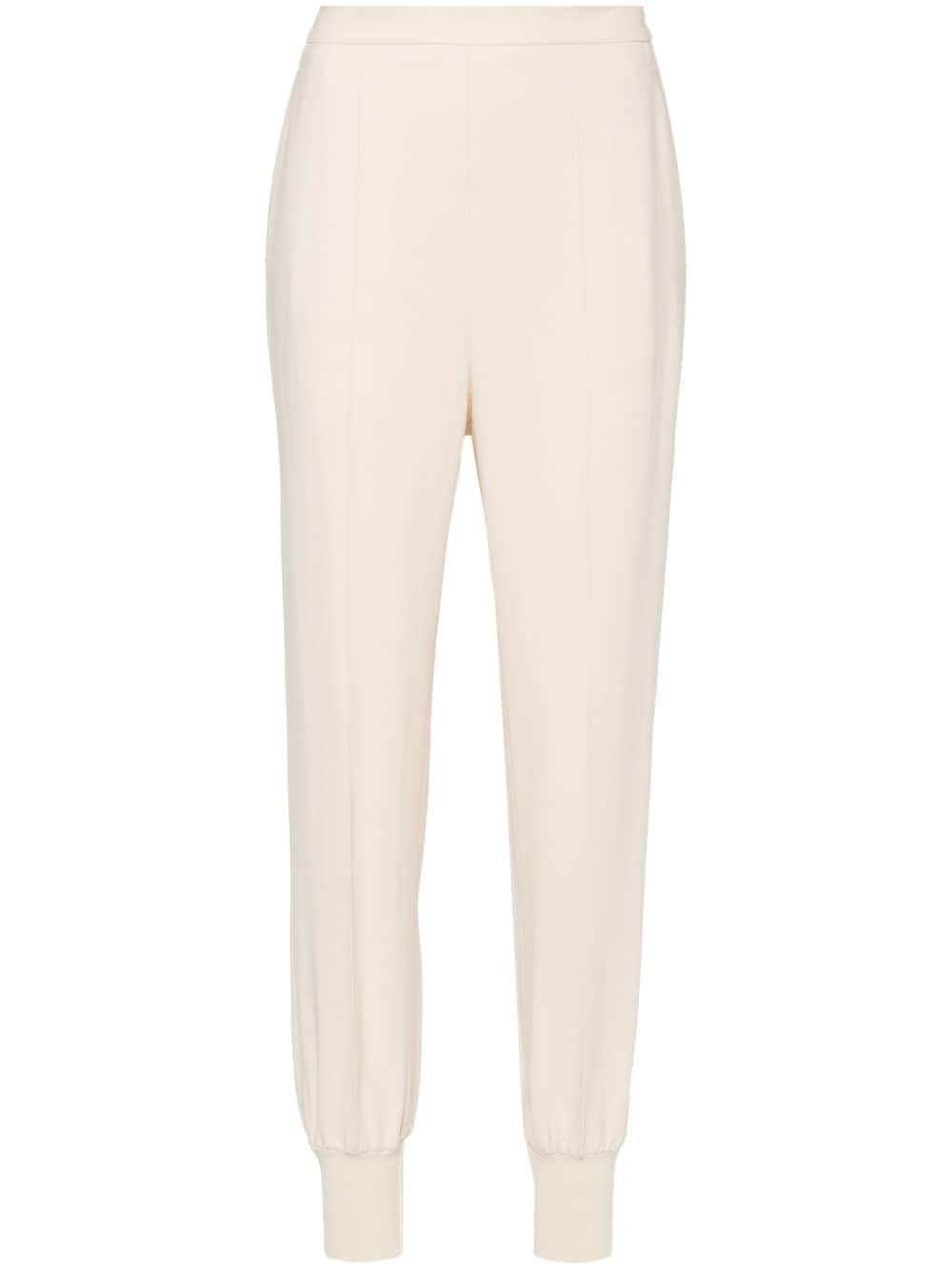 tapered-leg jogger trousers - 1