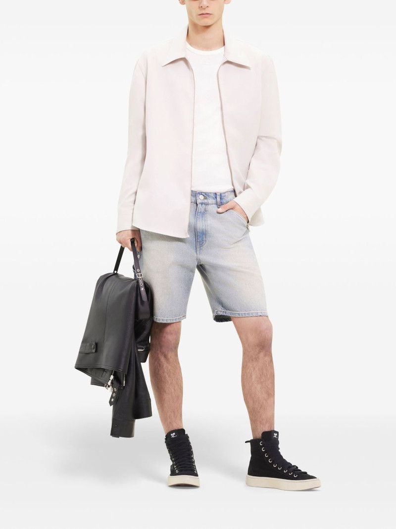 courrèges zipped twill shirt outlook
