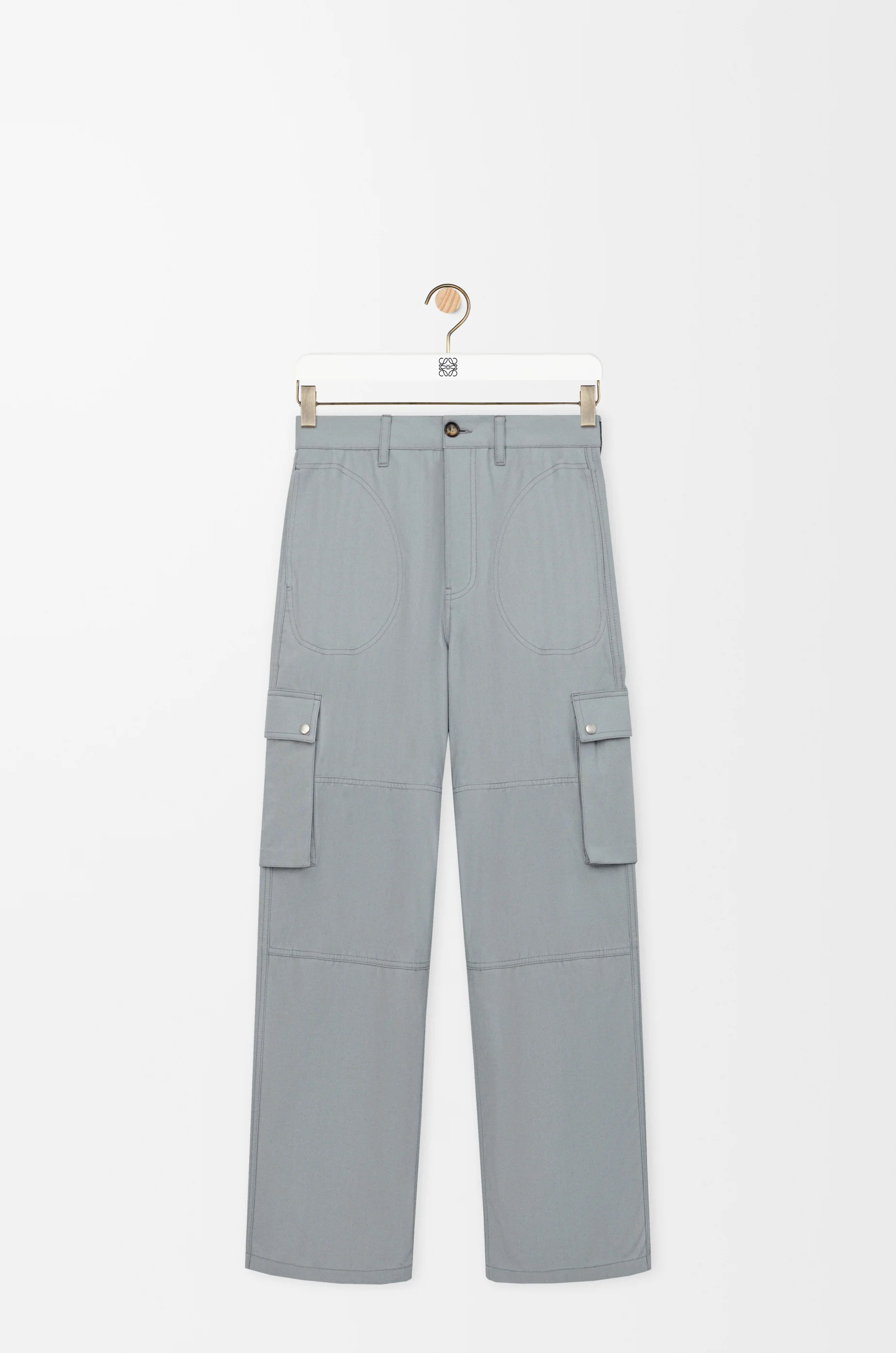 Cargo trousers in cotton - 1
