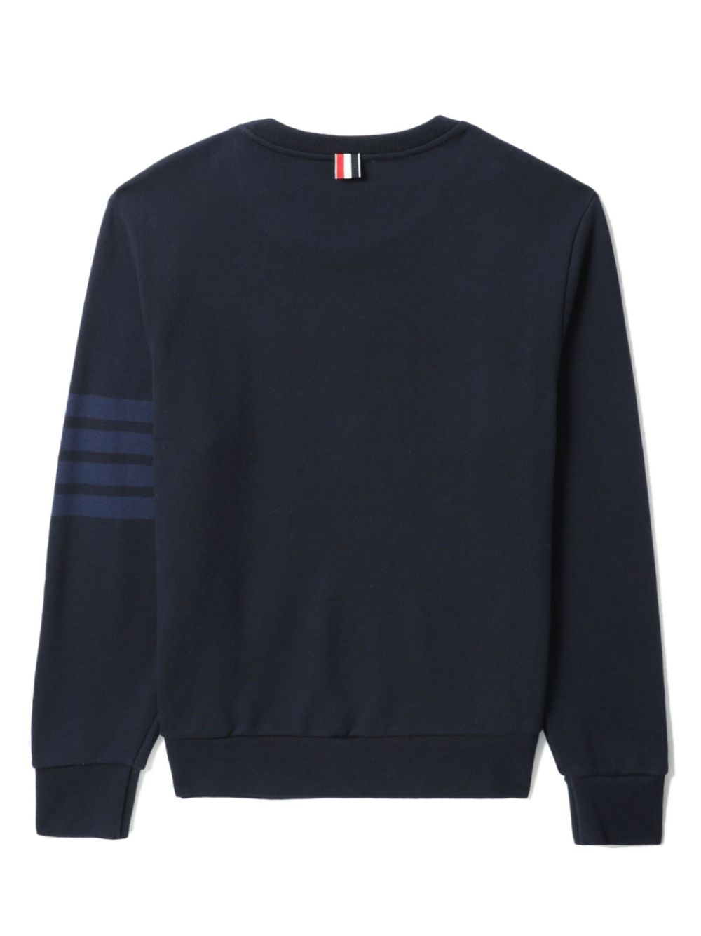 4-Bar crew-neck loopback-cotton sweatshirt - 6