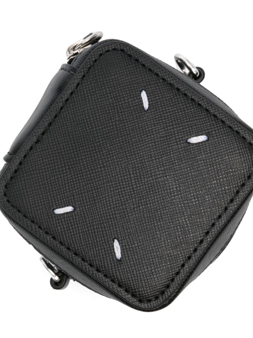 Four-stitch geometric mini bag - 4