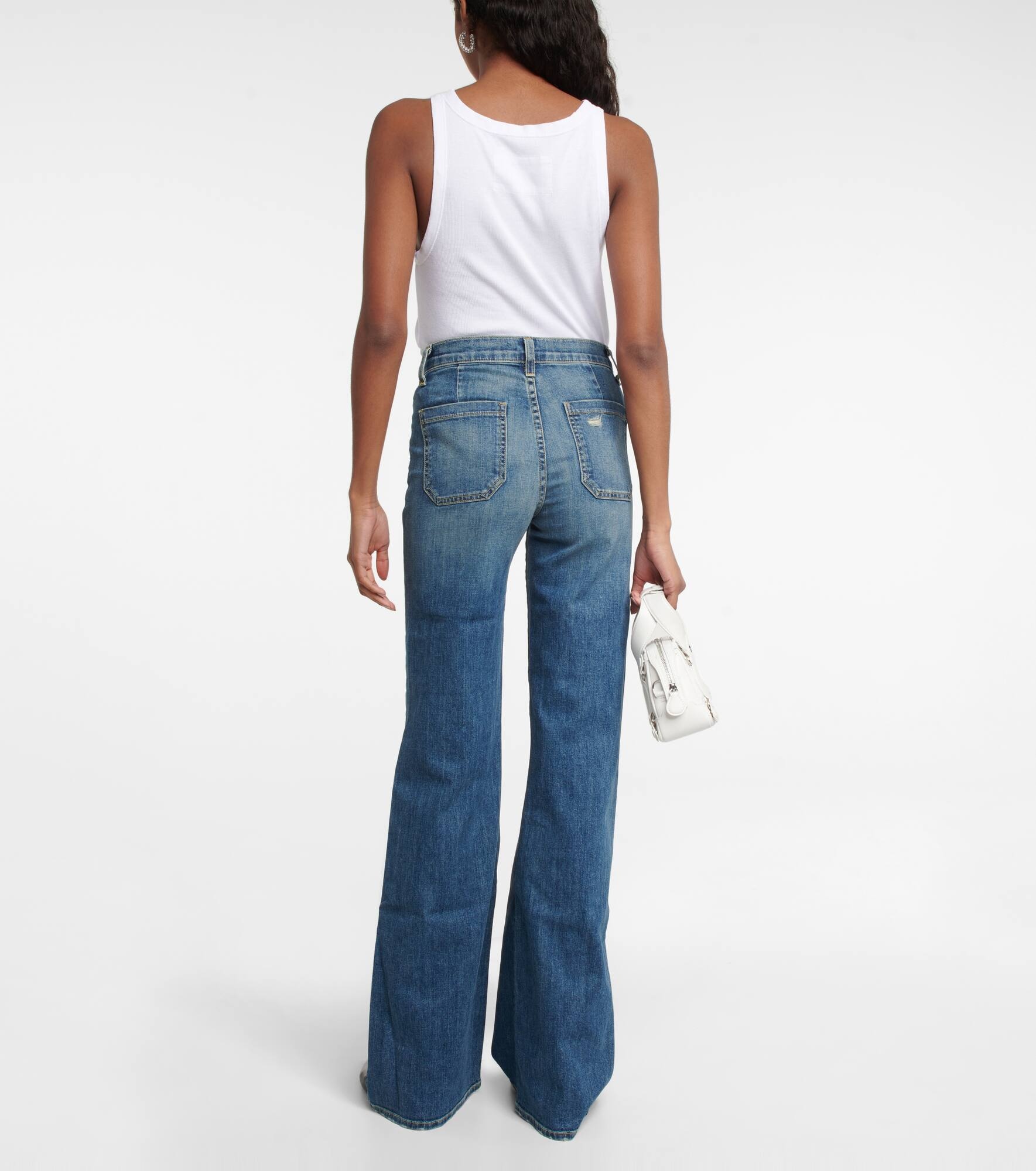 Florence high-rise flared jeans - 3