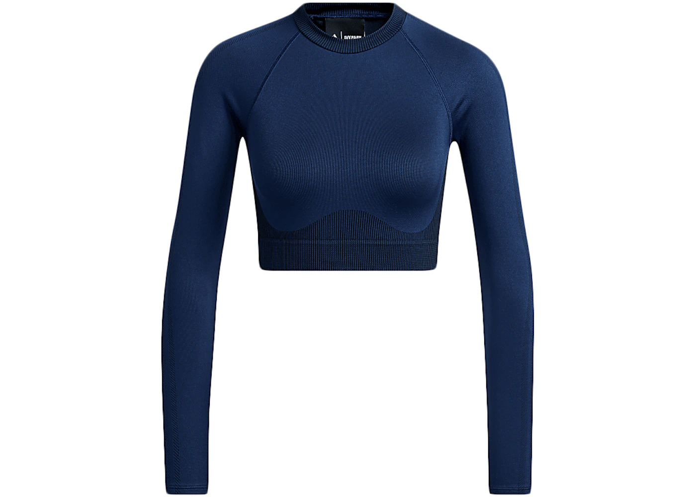 adidas Ivy Park Halls of Ivy Crop Top 2.0 Dark Blue/Black - 1