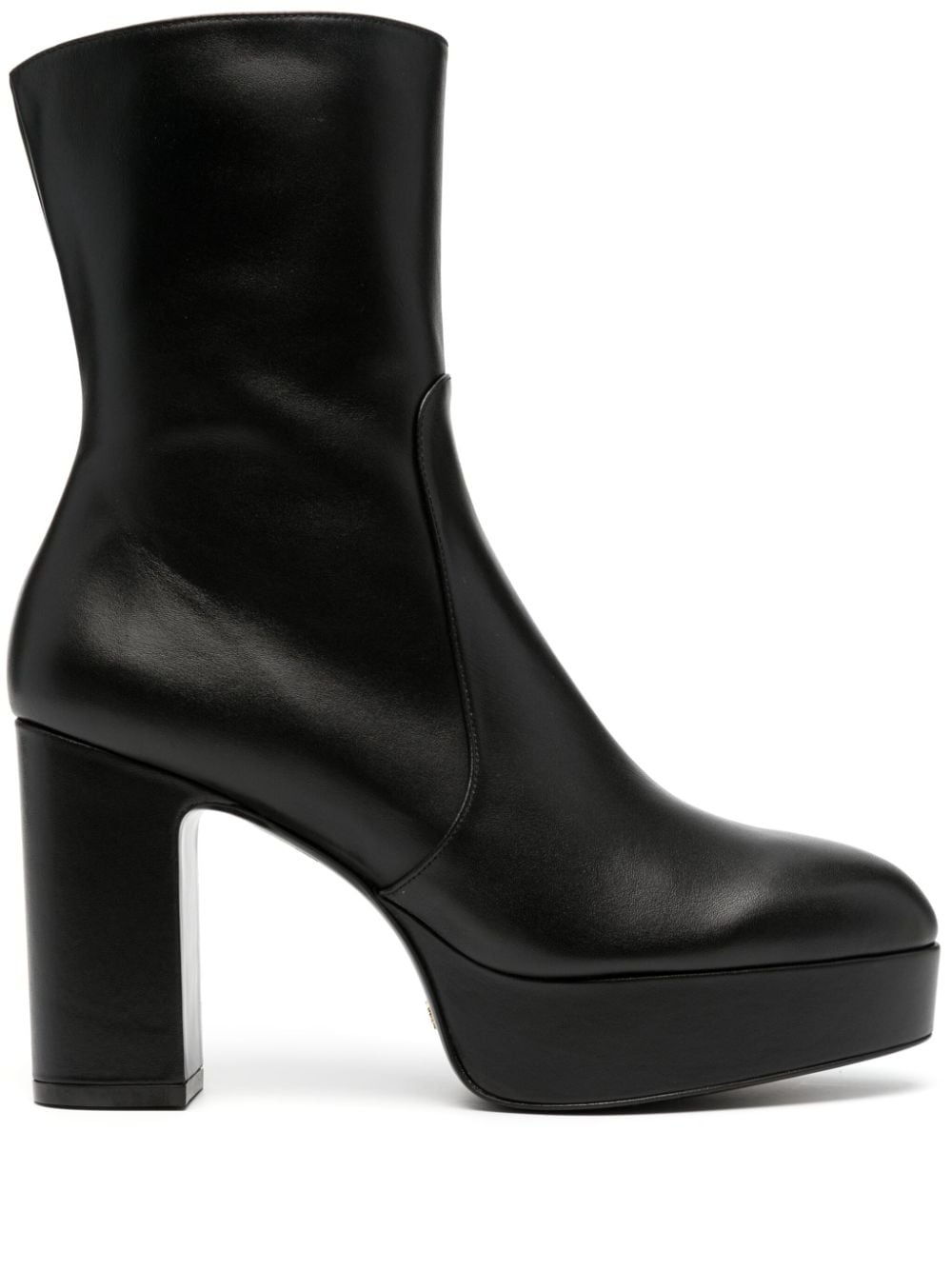 Lala 110mm zip-up leather boots - 1