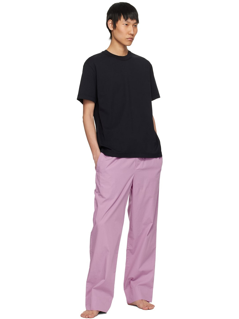 TEKLA Black Sleeping T-shirt outlook
