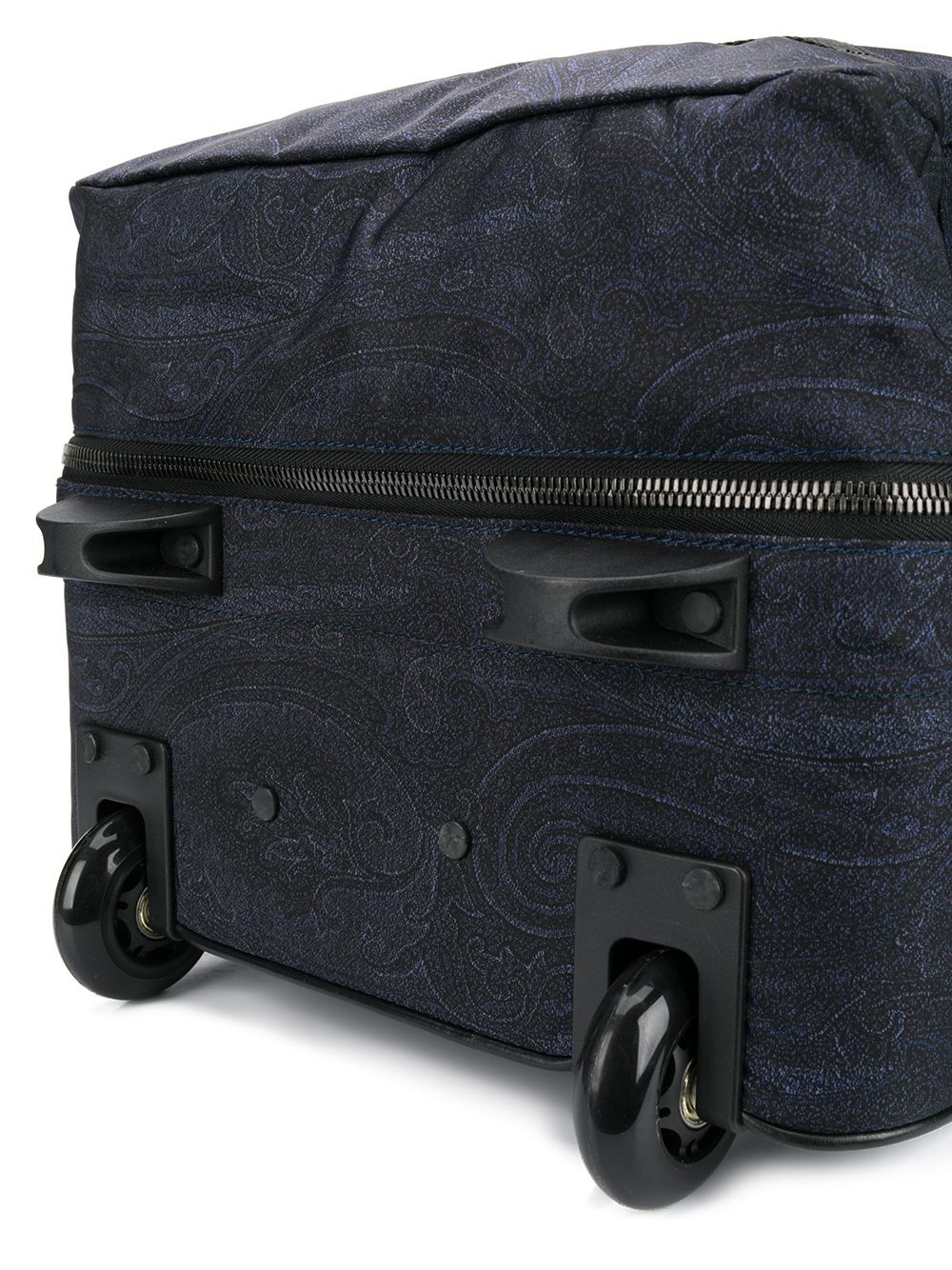 paisley print suitcase - 4