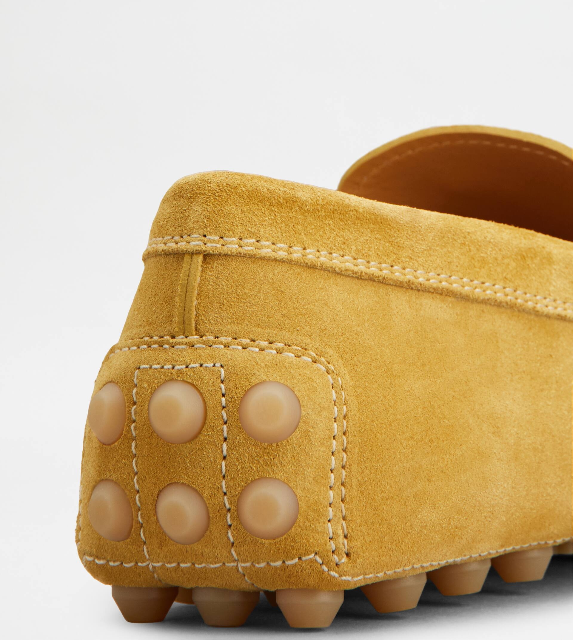 TOD'S GOMMINO BUBBLE IN SUEDE - YELLOW - 5
