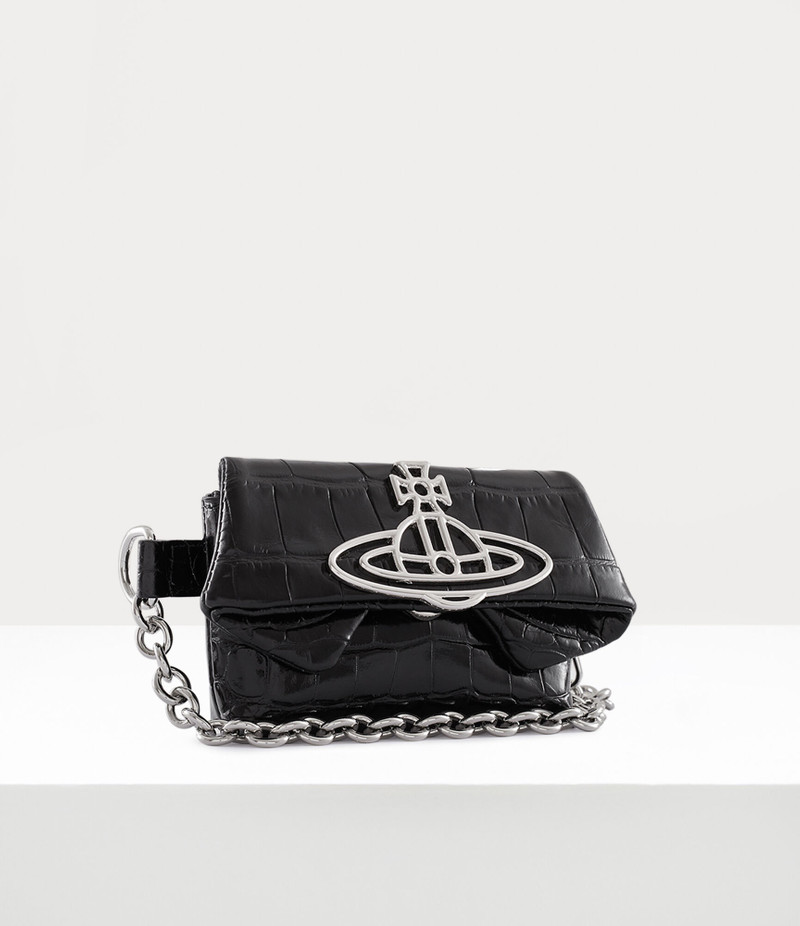 小物 VivienneWestwood crocodile embossed belt Vivienne Westwood
