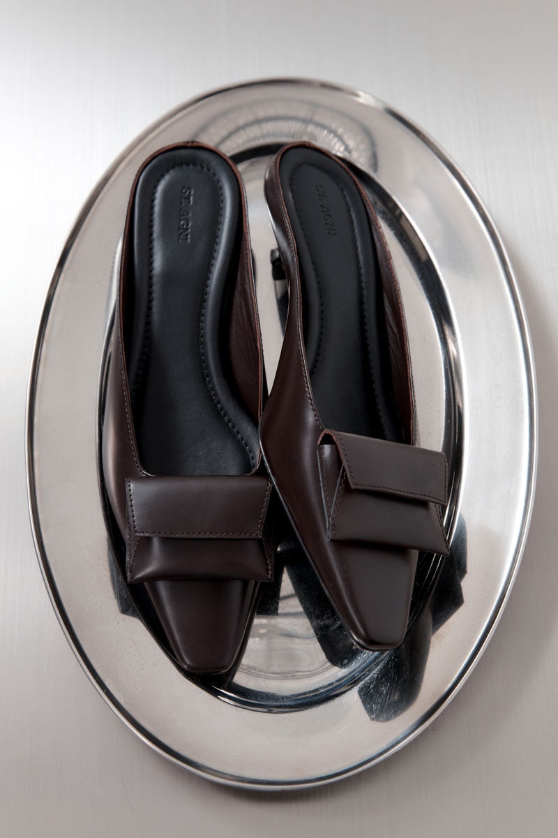 Petit Pouch Heel - Coffee - 6