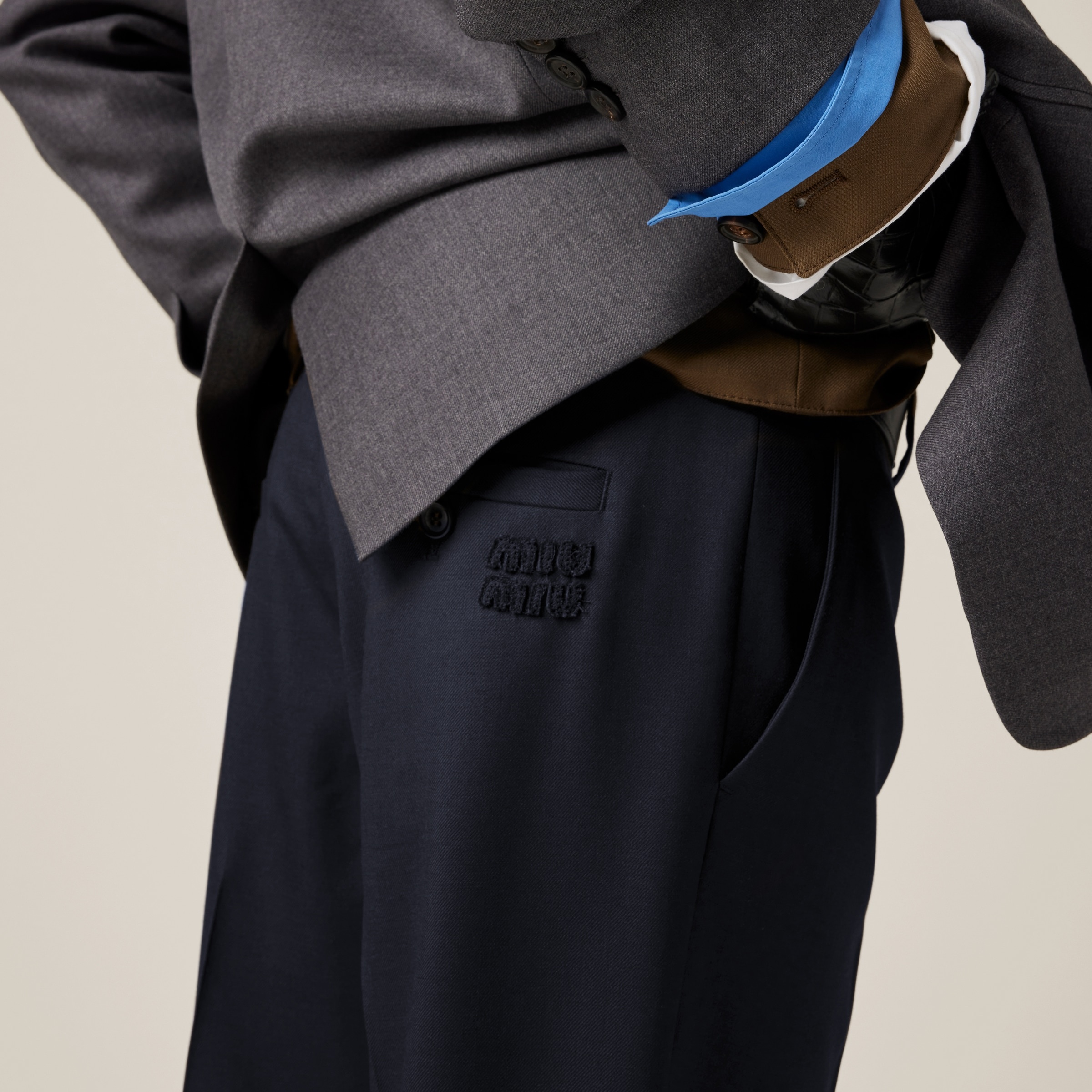 Gabardine pants - 5