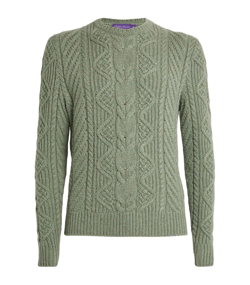 Cashmere Cable-Knit Sweater 1