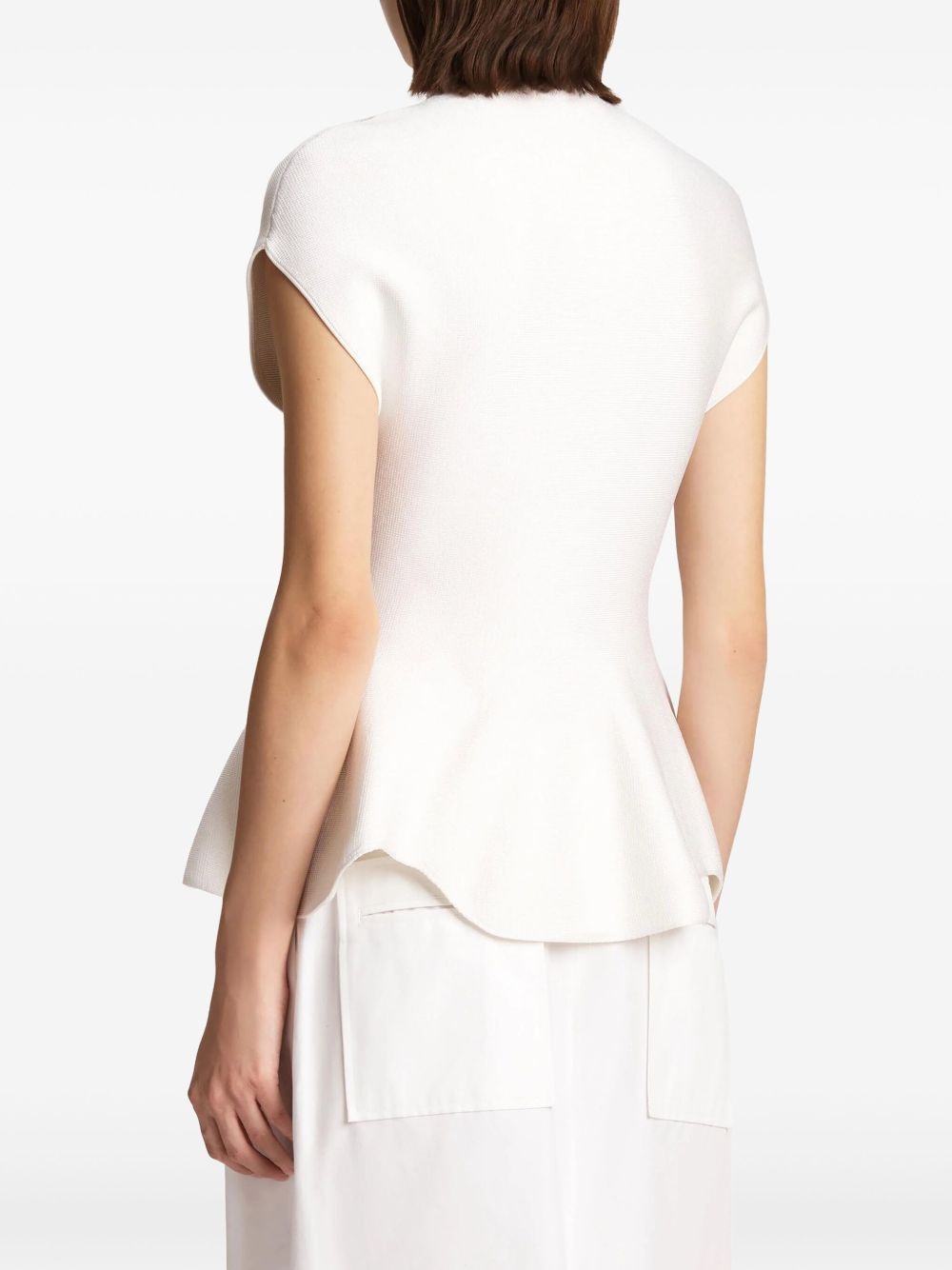 peplum-hem top - 4
