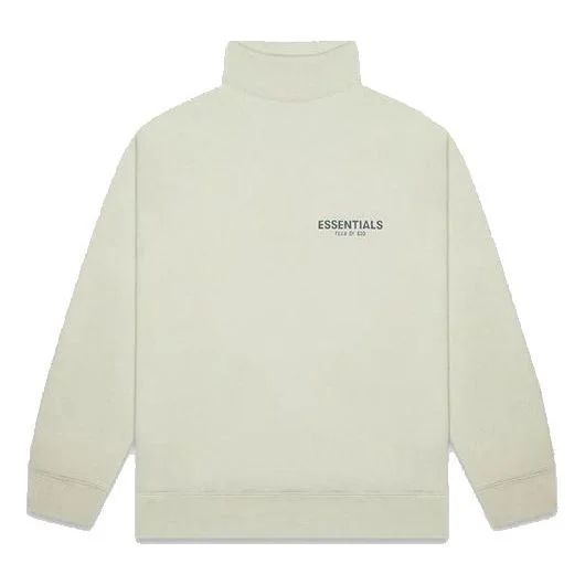 Fear of God Essentials FW20 Mock Neck Sweatshirt 'Sage' FOG-FW20-306 - 1