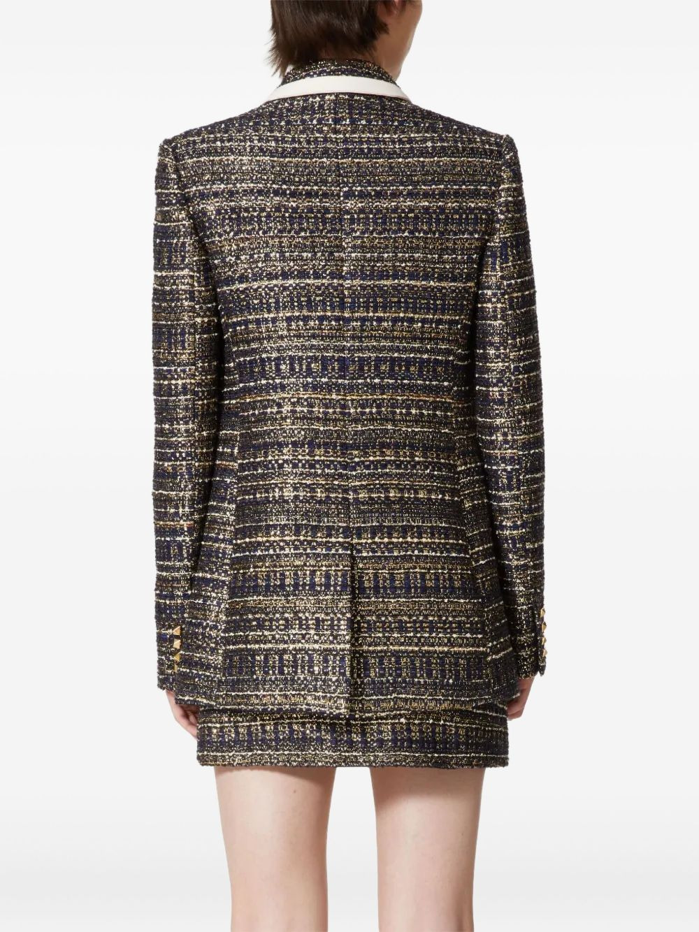 Tweed Party single-breasted blazer - 4