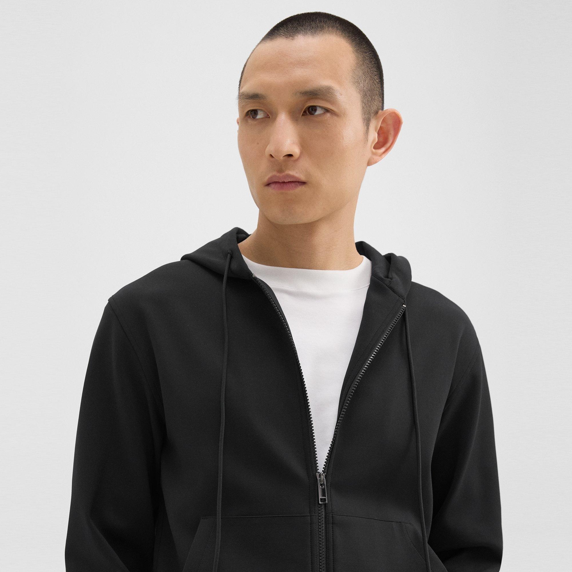 Zip-Up Hoodie in Scuba - 5