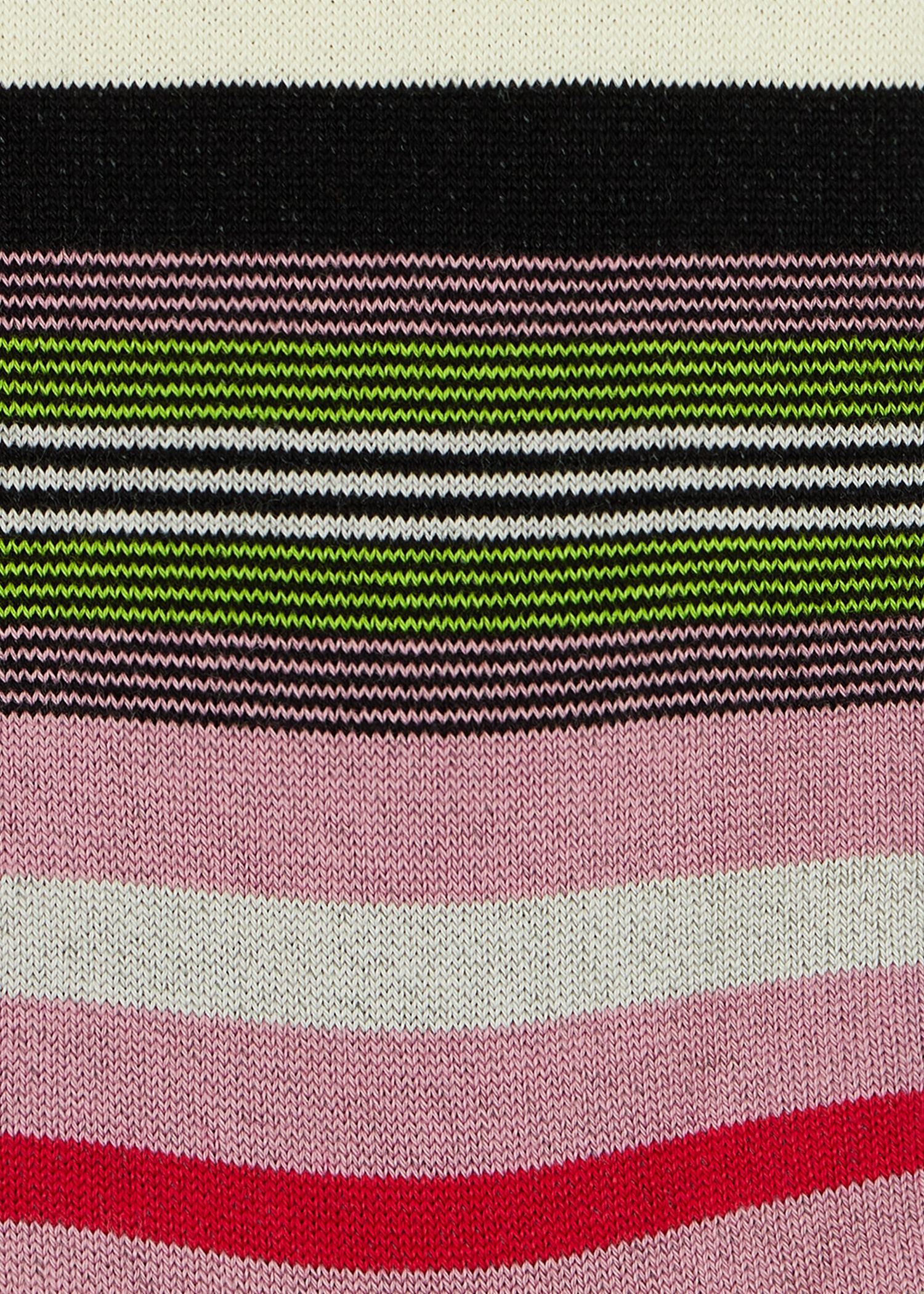 Cotton-Blend Multi Stripe Socks - 3