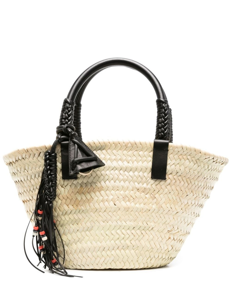 small Icon Palm Leaf tote bag 1