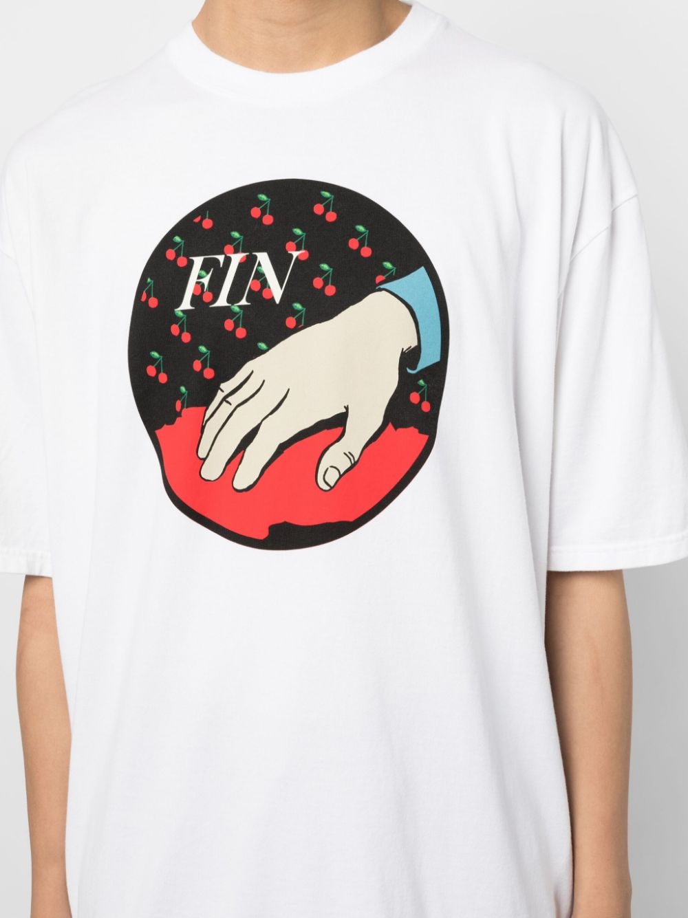 graphic-print cotton T-shirt - 6