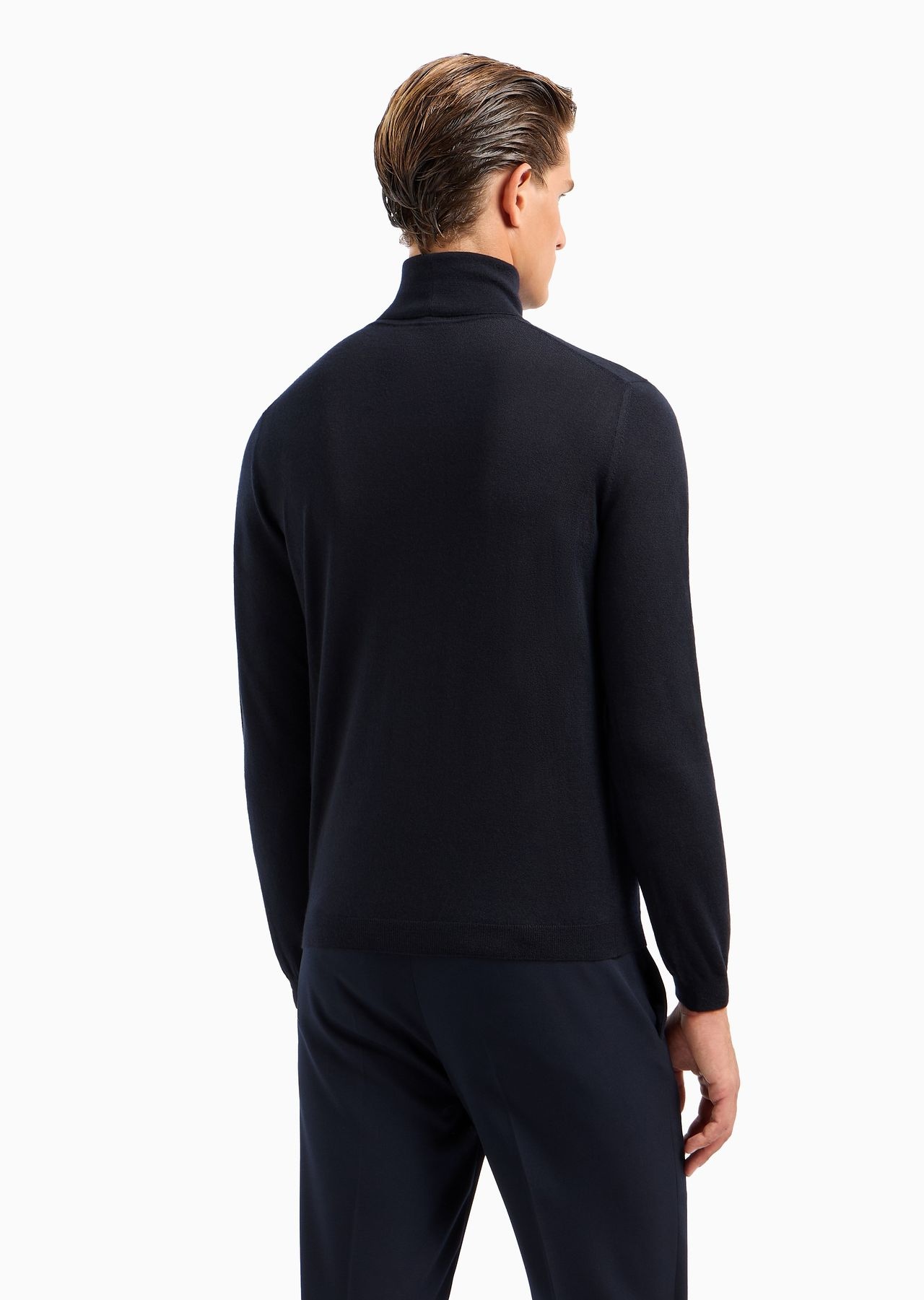 Cashmere mock-neck jumper - 3