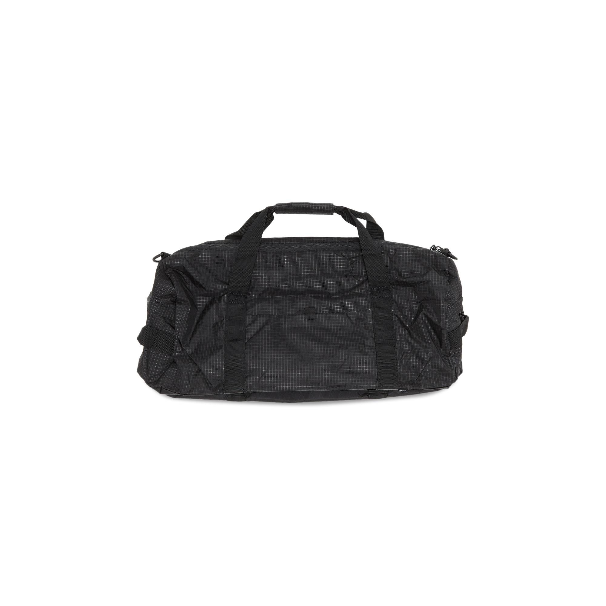 バッグ Supreme Leather Duffle Bag Black Leather Duffle Bag – Supreme