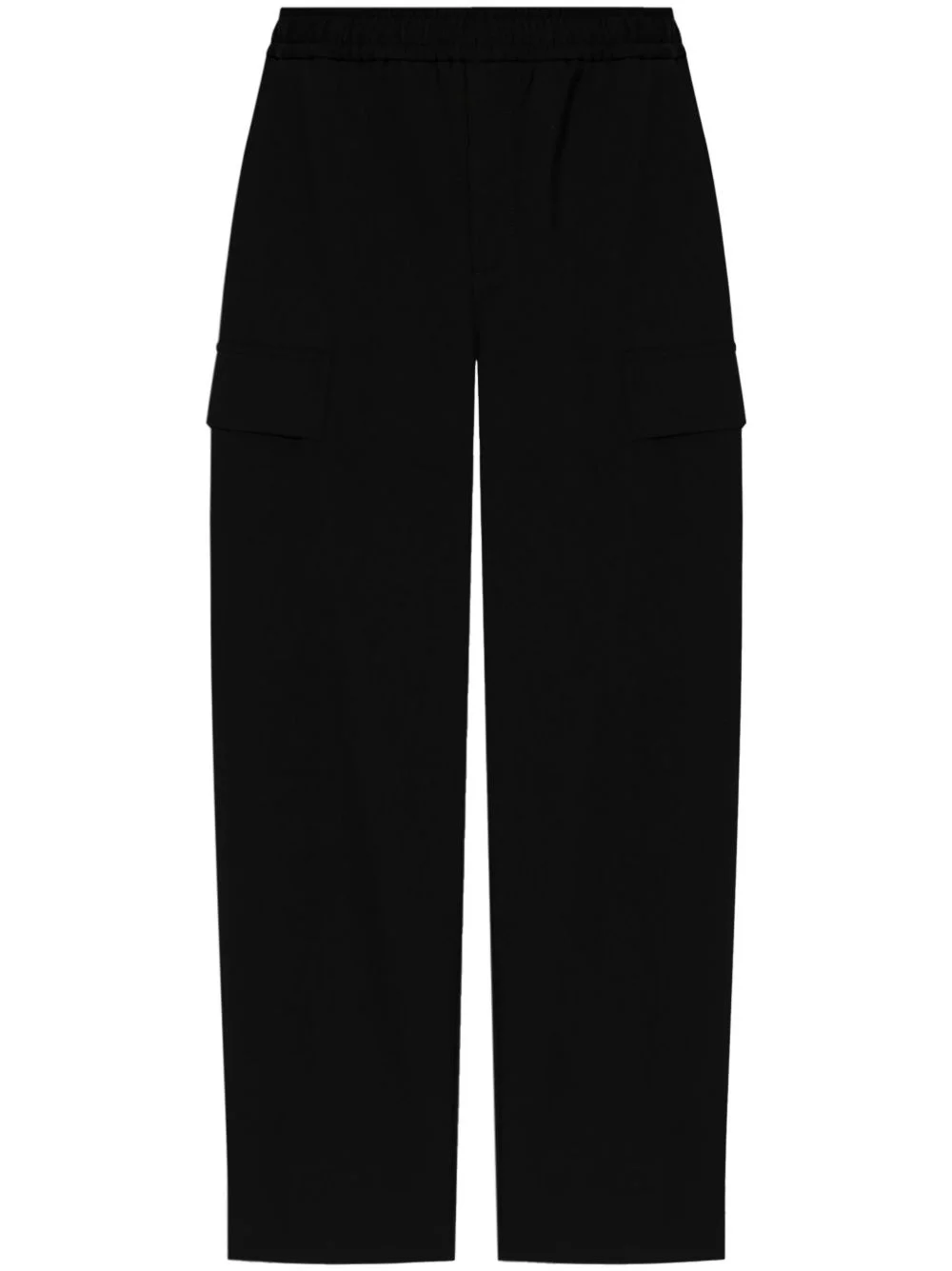 logo-plaque cargo trousers - 1