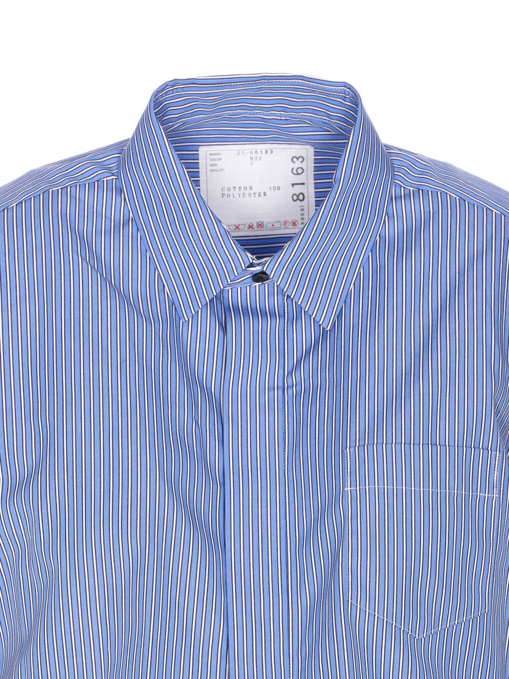 striped ruffled shirt - 4