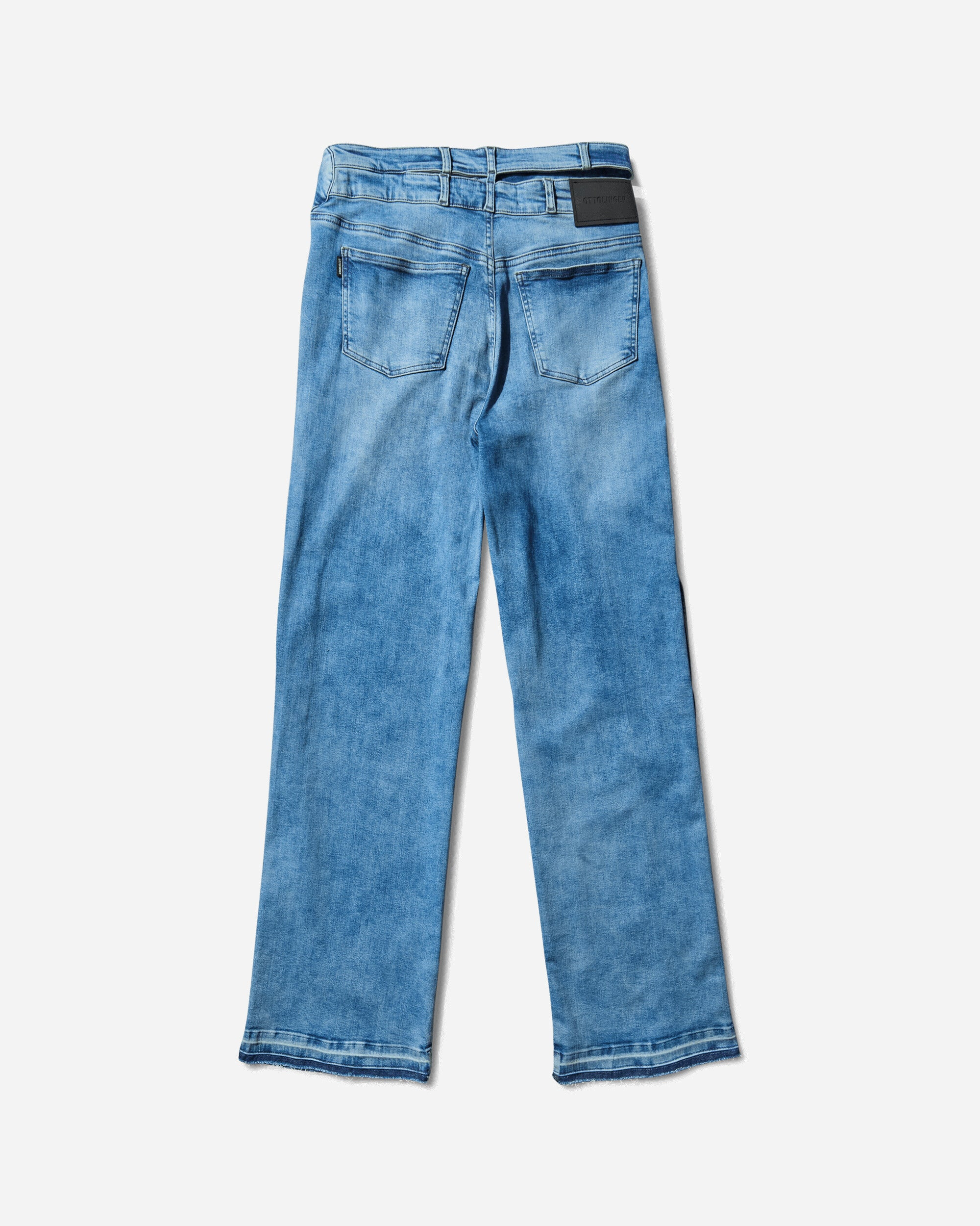 Women's Strappy Signature Wrap Jeans Blue Wash - 2