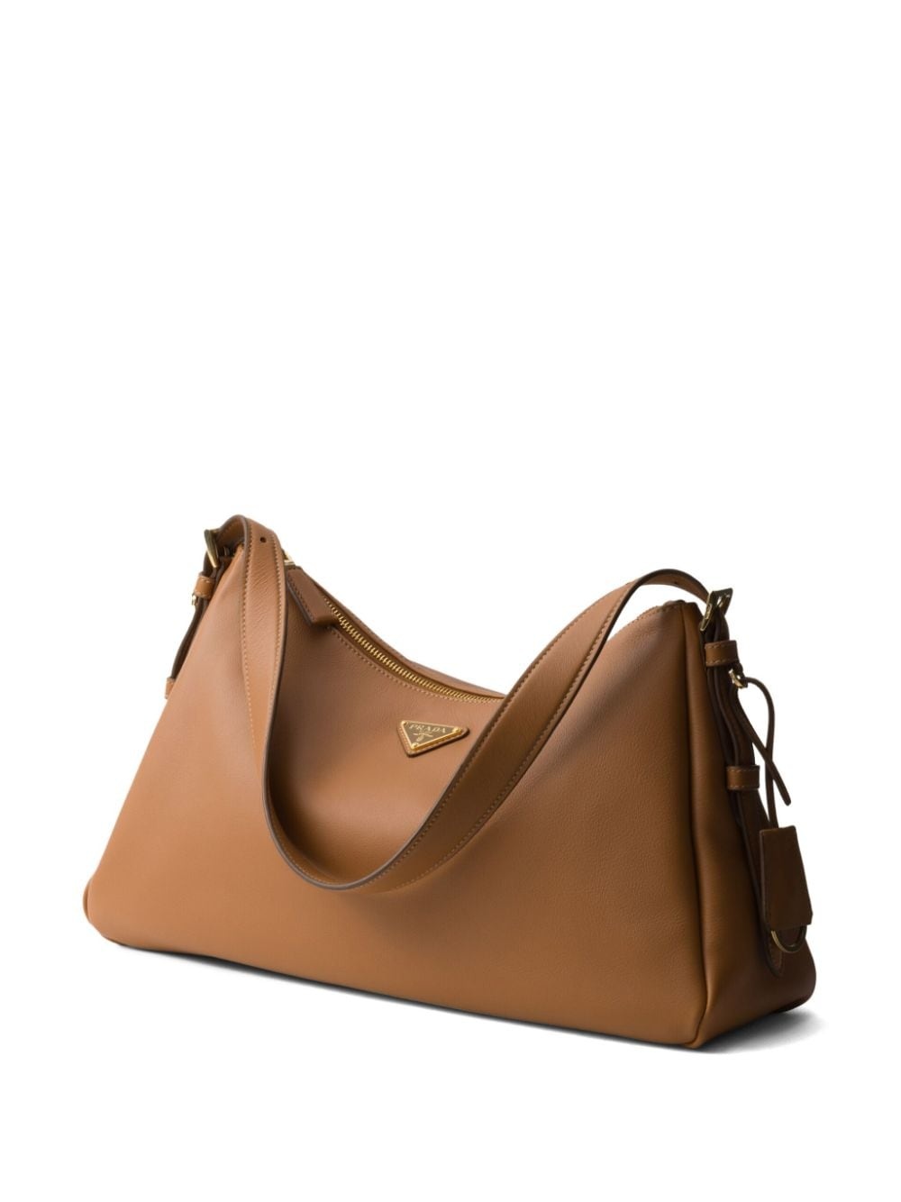 large triangle-logo shoulder bag - 3