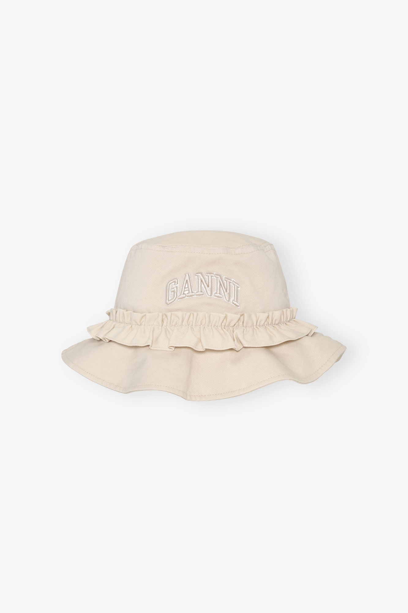 OFF-WHITE CANVAS BUCKET HAT - 1